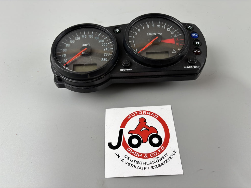 Kawasaki ZX6R ZX636 A 2002 Tacho Cockpit Instrumente Speedometer DZM Drehzahl