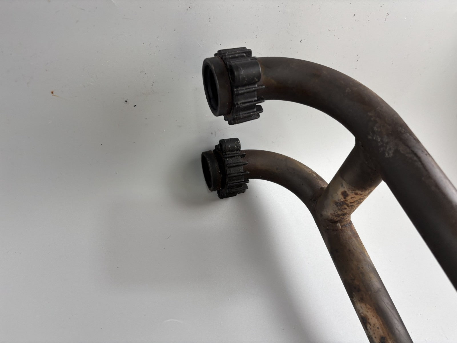 Suzuki GS 500 EU GM51B Auspuffanlage Exhaust Krümmer Downpipe Endtopf Auspuff