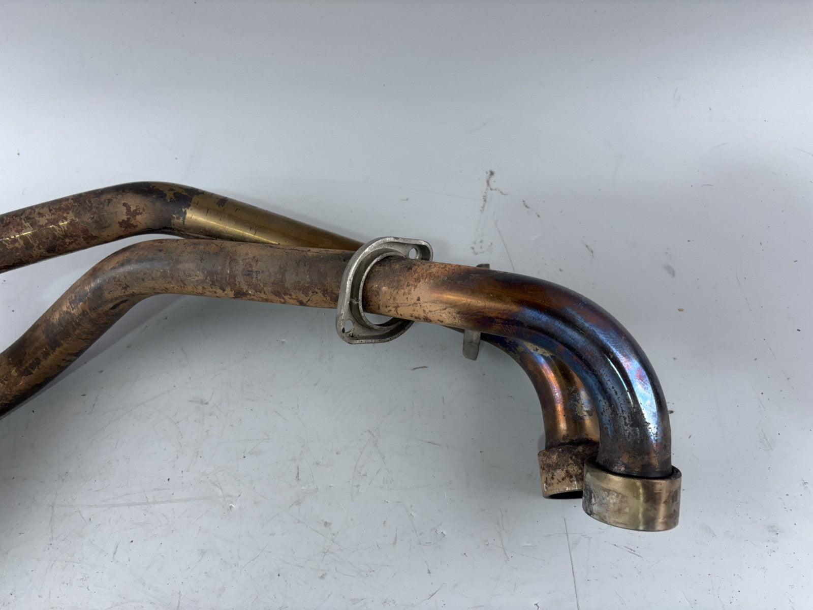 Yamaha SZR 660 Belgarda 4SU Krümmer Downpipe Auspuff Exhaust