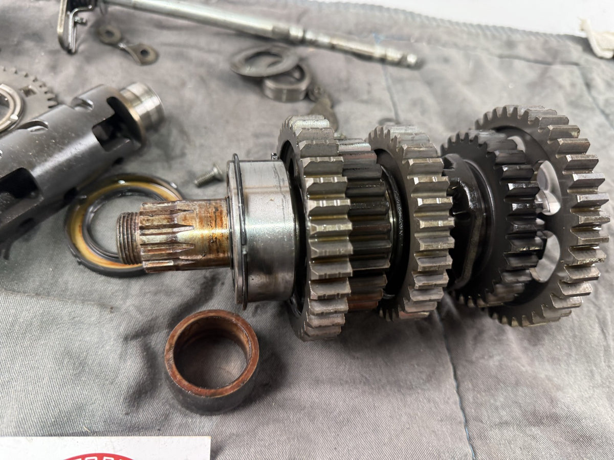 Yamaha XJR1200 4PU Getriebe Getriebewelle Zahnrad Schaltklaue Walze Motor Engine
