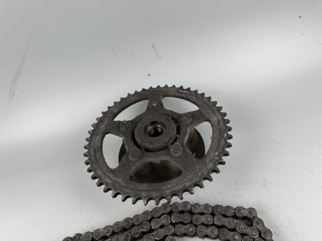 Suzuki GSF600 GN77B Bandit Kettensatz Ritzel Kette Chain Kettenrad Antrieb