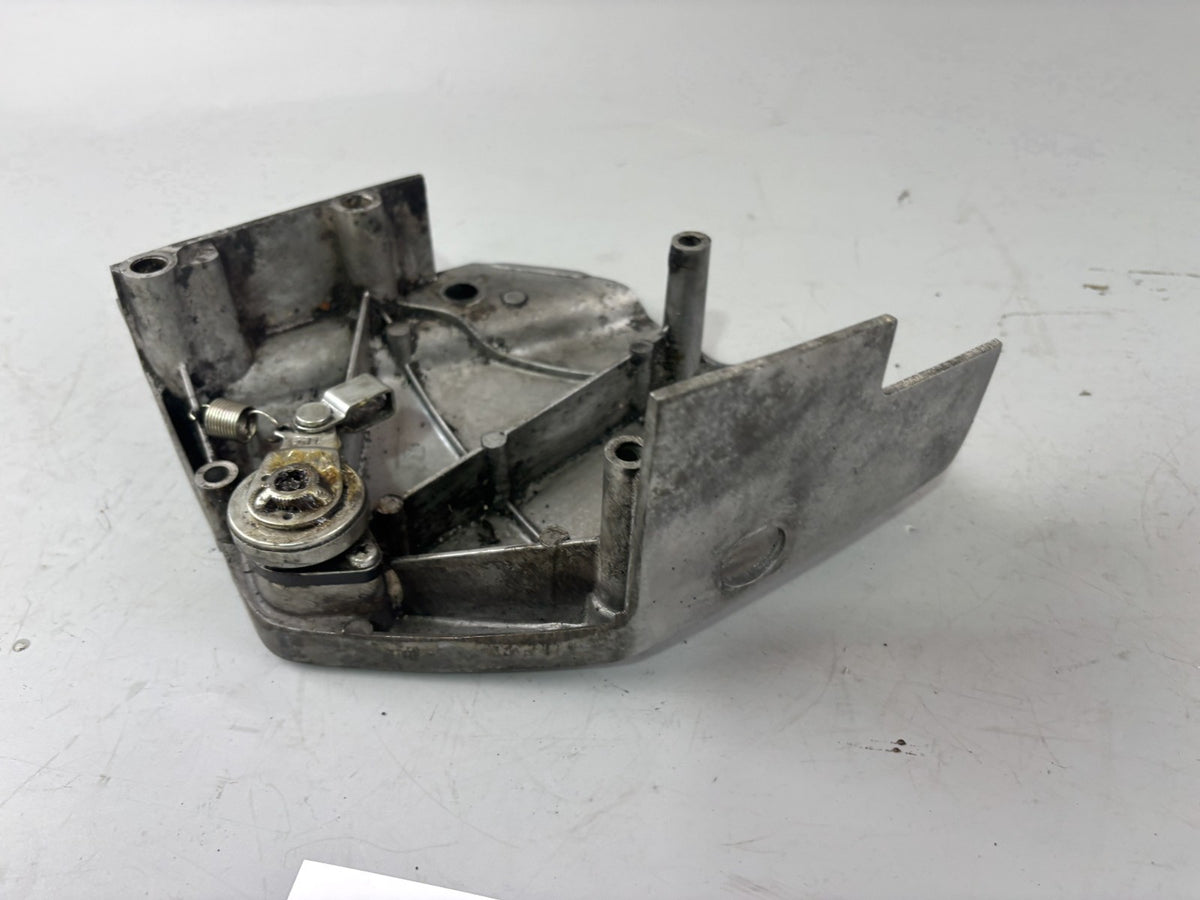 Yamaha XS400 2A2 Ritzelabdeckung Motor Engine links left