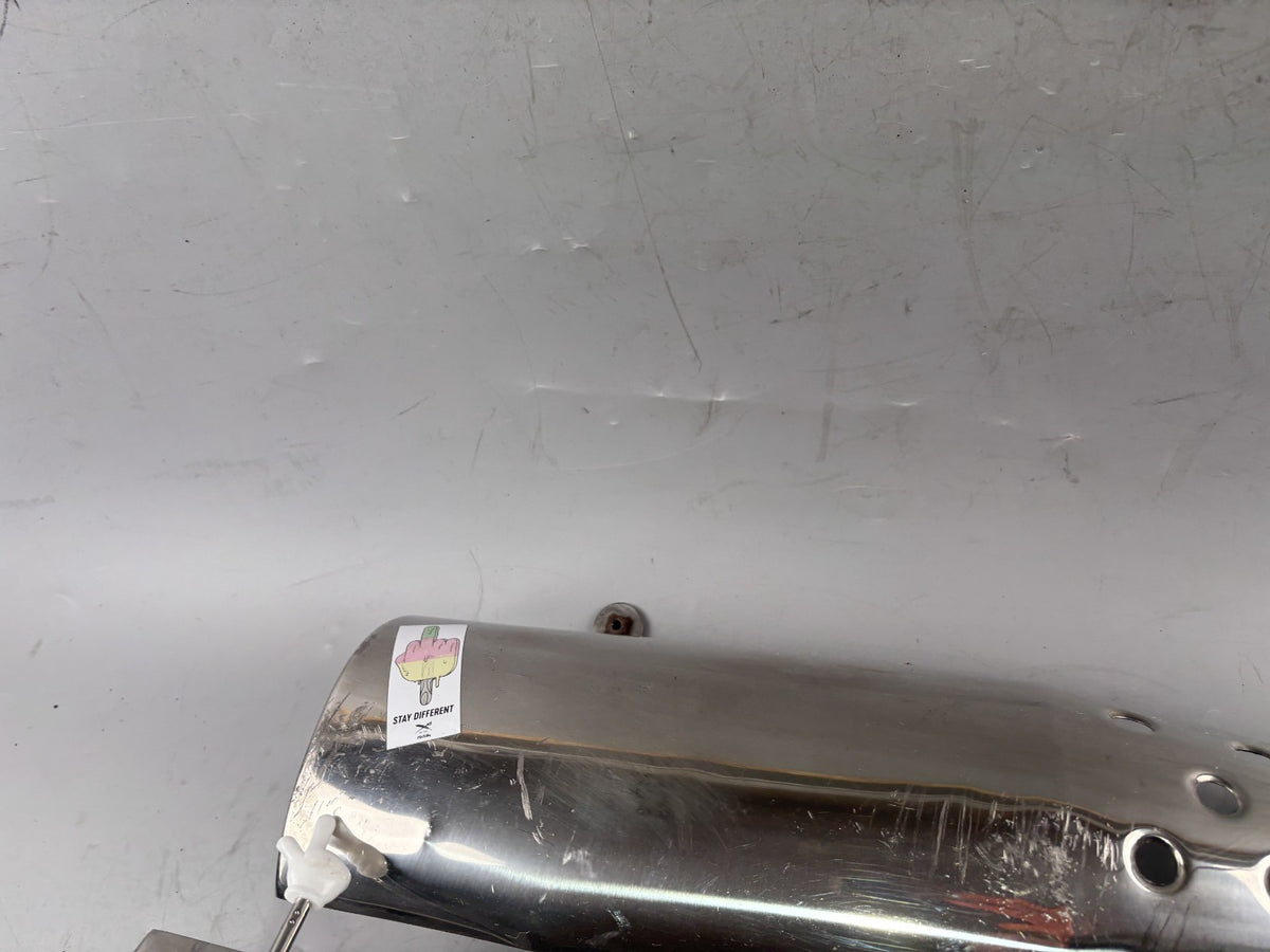 Honda SLR 650 Vigor FX 650 RD09 Auspuffblenden Blech Abdeckung Cover Deckel