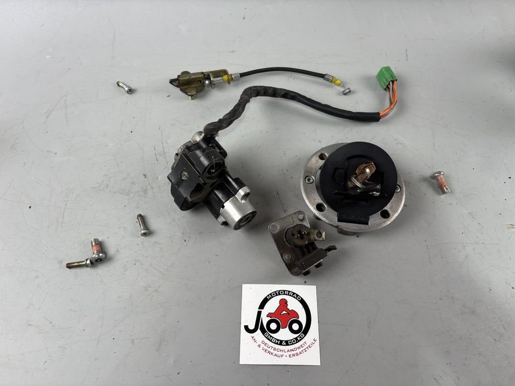 Suzuki GSX 750 AE Inazuma Schlosssatz Key Zündschloss Tankschloss Lock