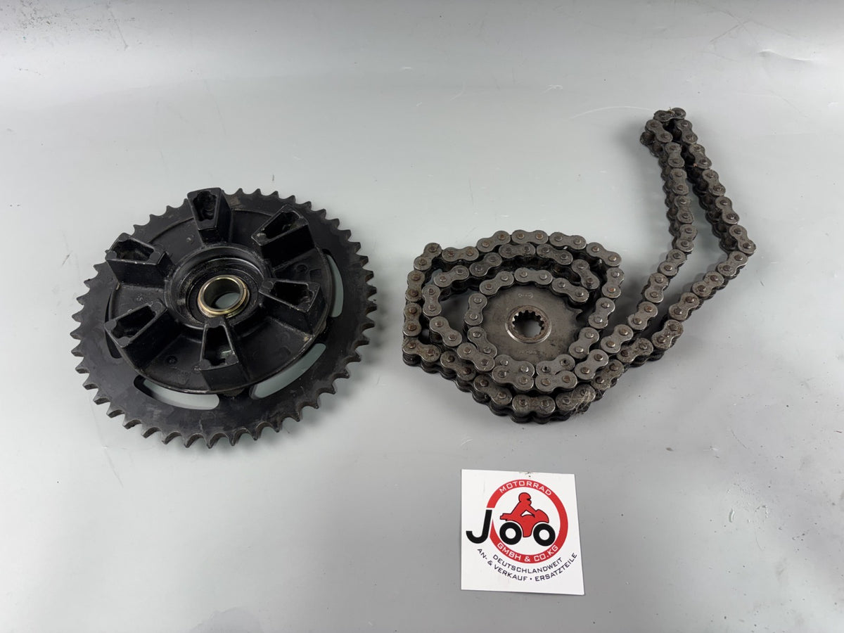 Yamaha YZF 1000 R Kettenkit Kettensatz Chain Kettenradträger Ritzel Chain
