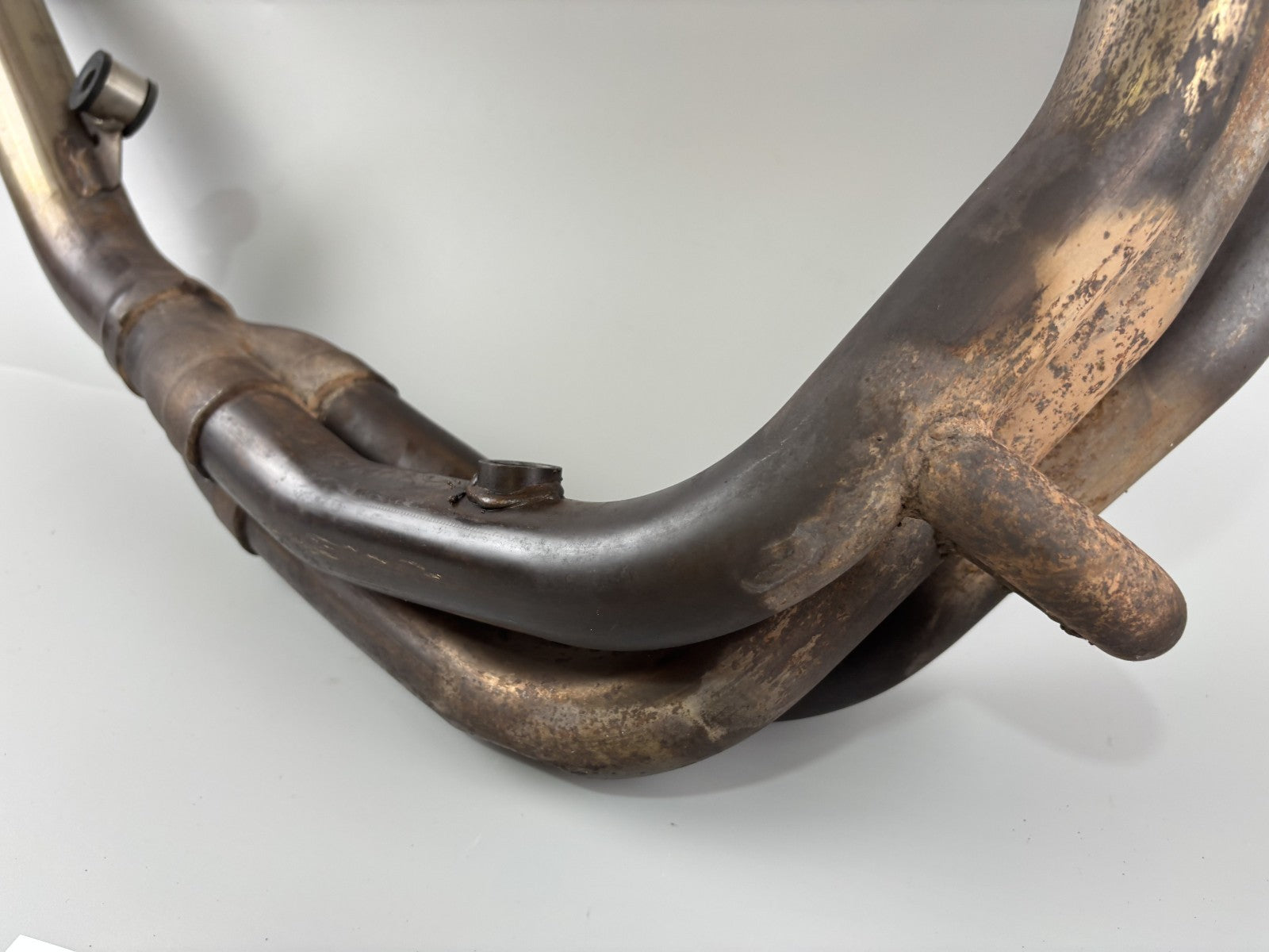 Triumph Daytona 955i T595 N 2002 Krümmer Downpipe Exhaust Auspuff