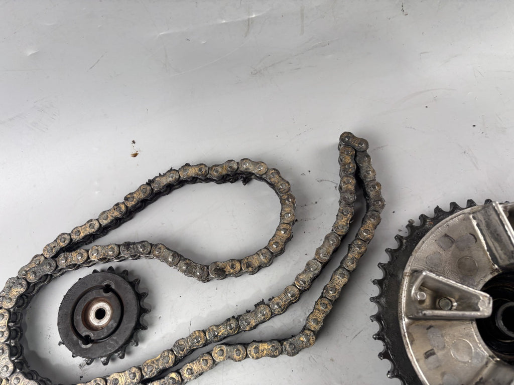 Honda CBR 1000F SC24 Kettenkit Kettensatz Chain Kettenradträger