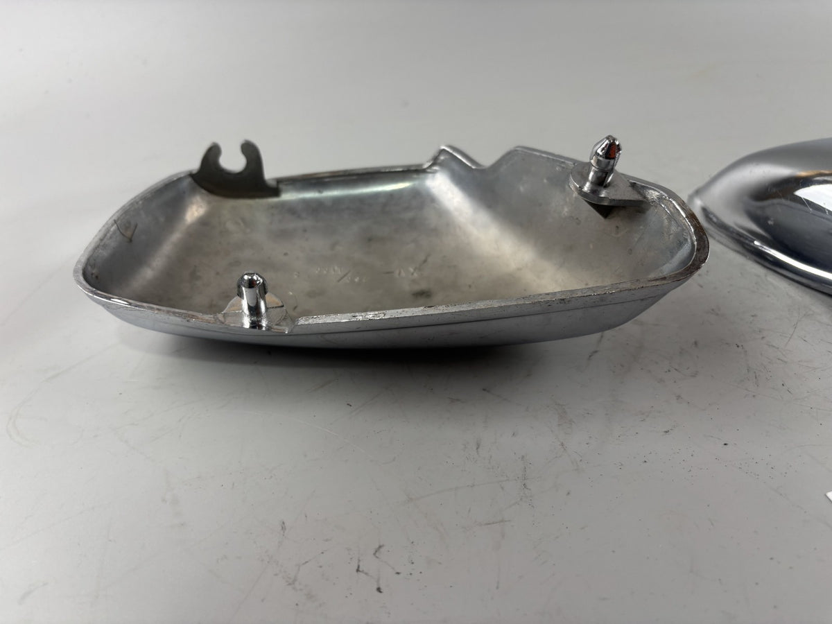 Yamaha XV1100 Virago 3LP Batterie Abdeckung Seitendeckel Seitenteil Cover