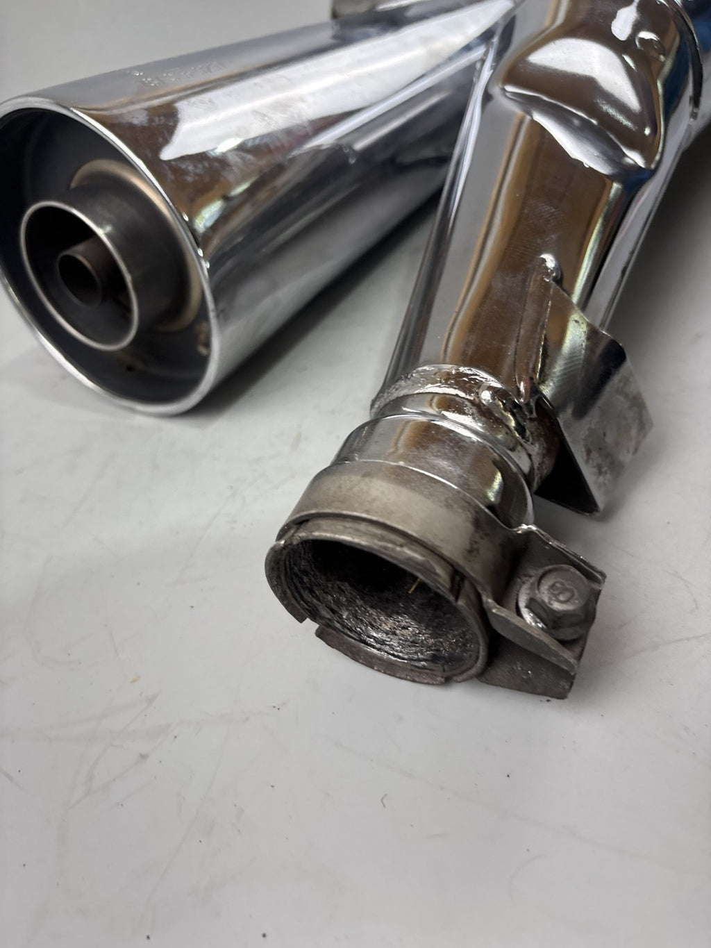 Yamaha XJR1200 4PU Auspuff Exhaust Endtöpfe Schalldämpfer