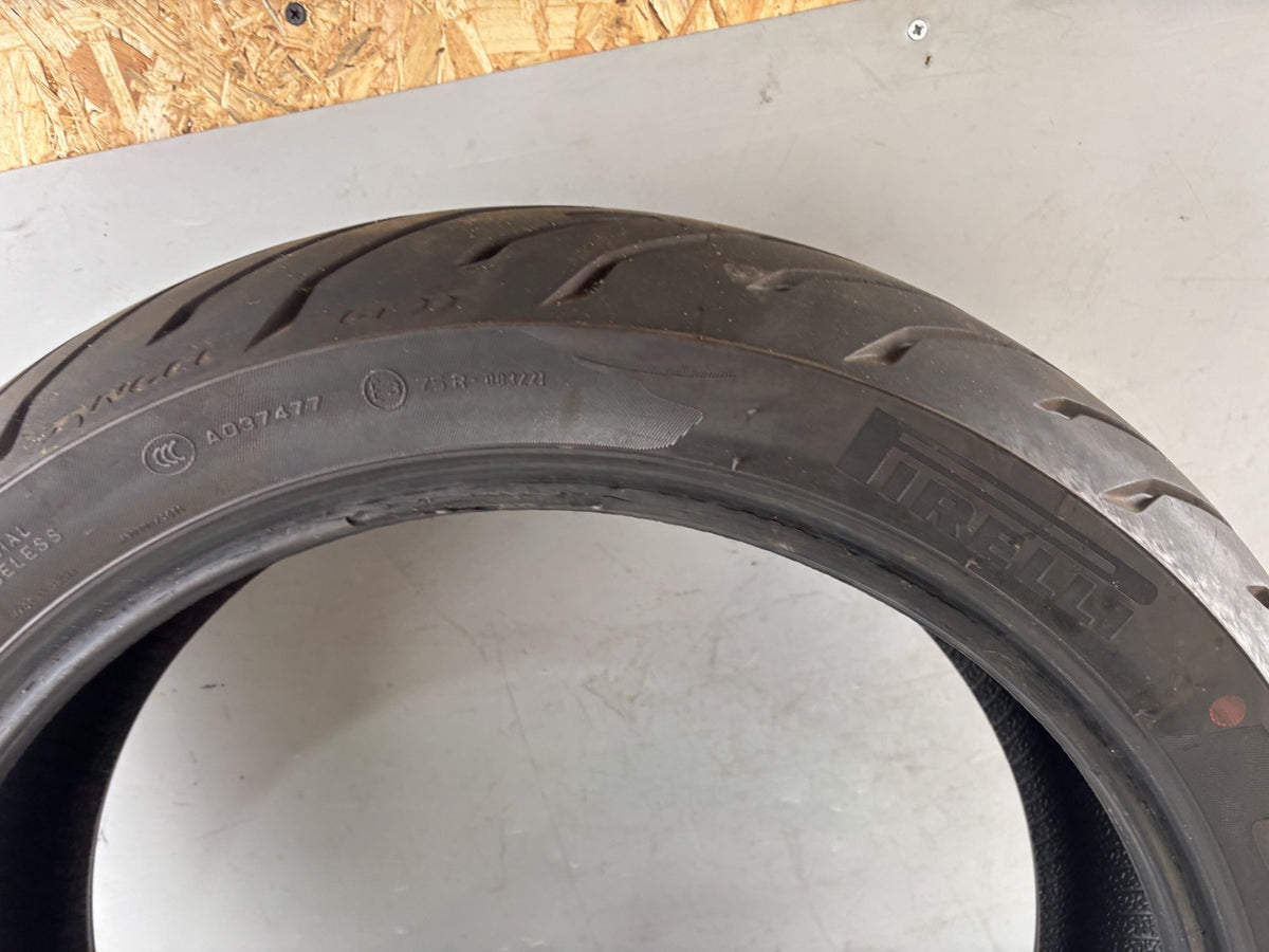 Motorrad Reifen Wheel 170/60 ZR17 Pirelli Gran Turismo DOT 29/2024 6mm