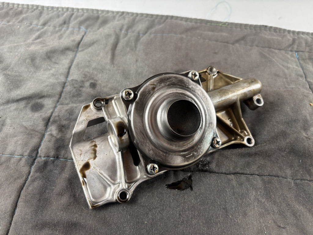 Yamaha TDM 850 3VD Sieb Filter Ölfilter Motor Engine Abdeckung Cover Deckel