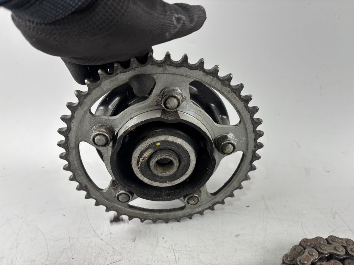 Honda CBF 600 S PC38 Kettensatz Kettenkit Ritzel Chain Ritzel Kettenradträger