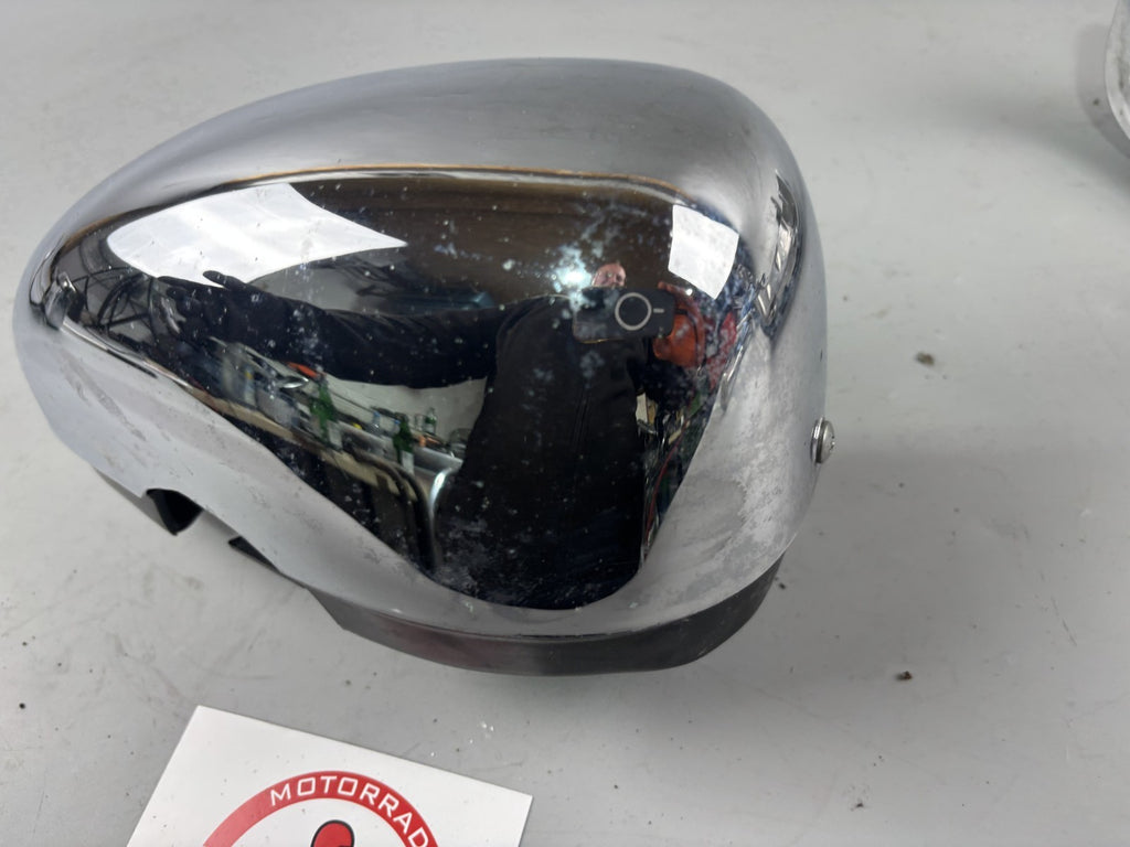 Yamaha XV535 3BR 2YL Virago Seitendeckel Chrome Abdeckung Cover Verkleidung
