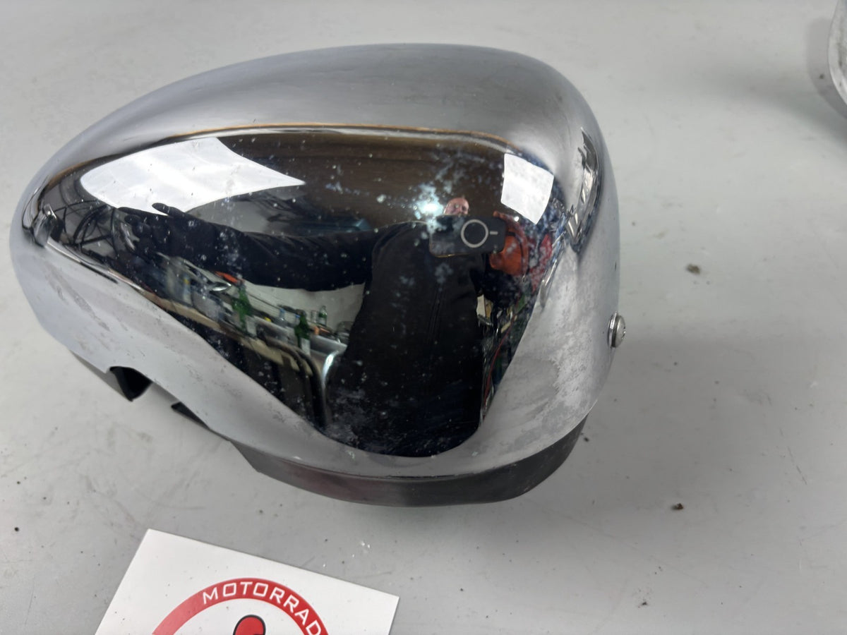 Yamaha XV535 3BR 2YL Virago Seitendeckel Chrome Abdeckung Cover Verkleidung