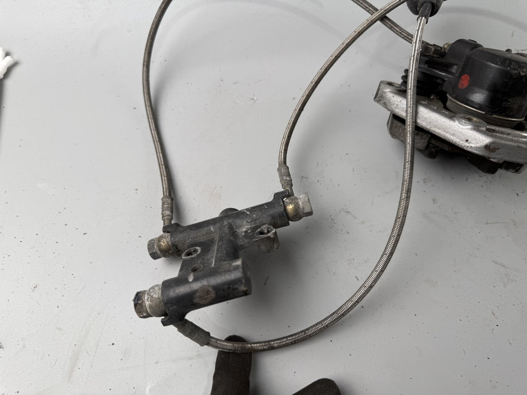Honda CX500 Güllepumpe Bremsanlage Brake Sattel Pumpe Bremse vorne front