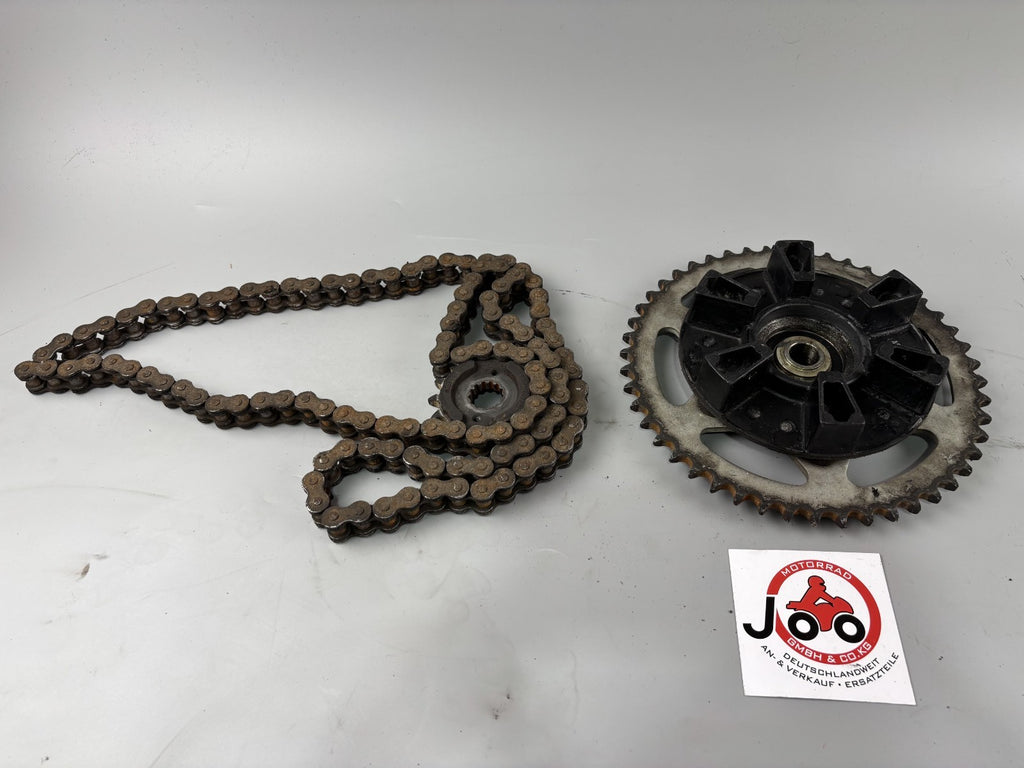 Yamaha FZS600 Fazer RJ02 Kettenkit Kettensatz Chain Kettenrad Ritzel
