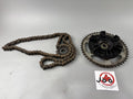 Yamaha FZS600 Fazer RJ02 Kettenkit Kettensatz Chain Kettenrad Ritzel