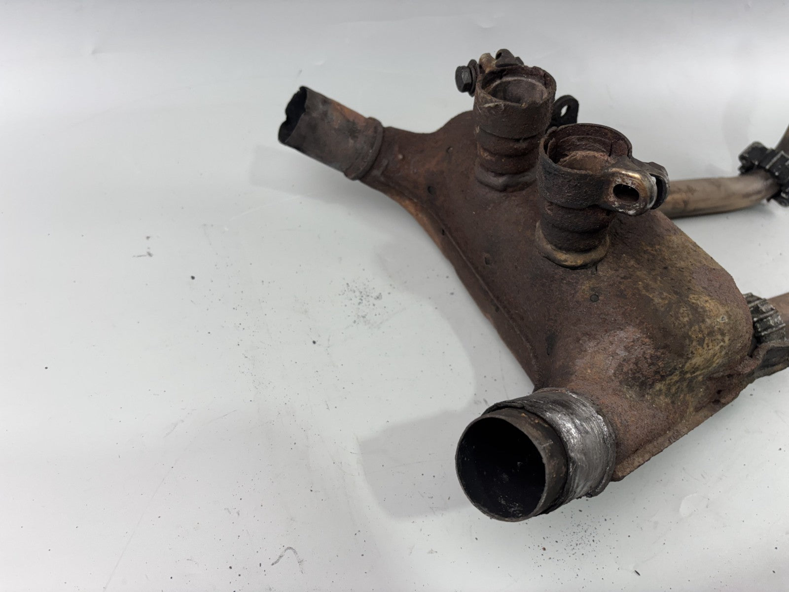Honda VF 750 F RC15 Krümmer Manifold Exhaust Downpipe Sammler