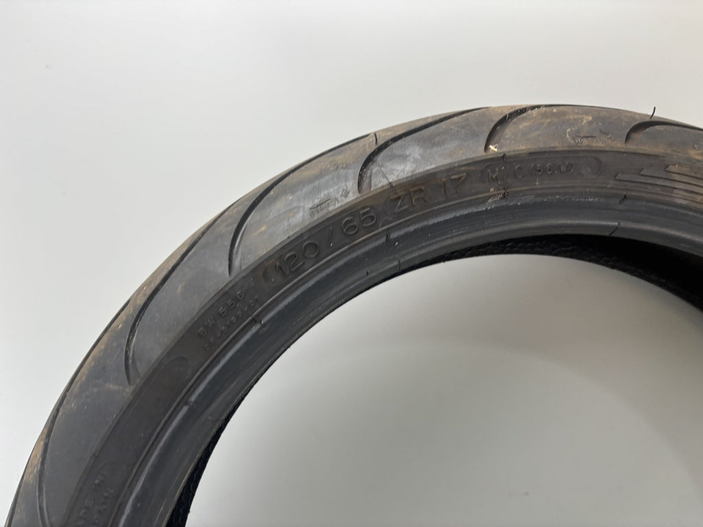 Motorrad Reifen Wheel 120/65 ZR17 Michelin Pilot Power 24/2024 DOT 4mm