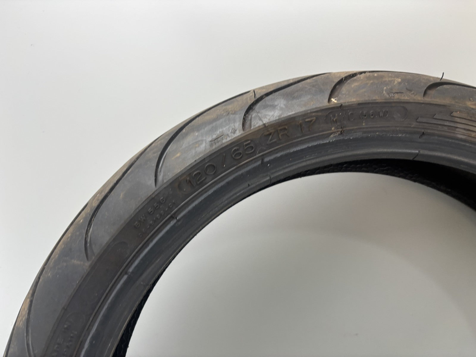 Motorrad Reifen Wheel 120/65 ZR17 Michelin Pilot Power 24/2024 DOT 4mm