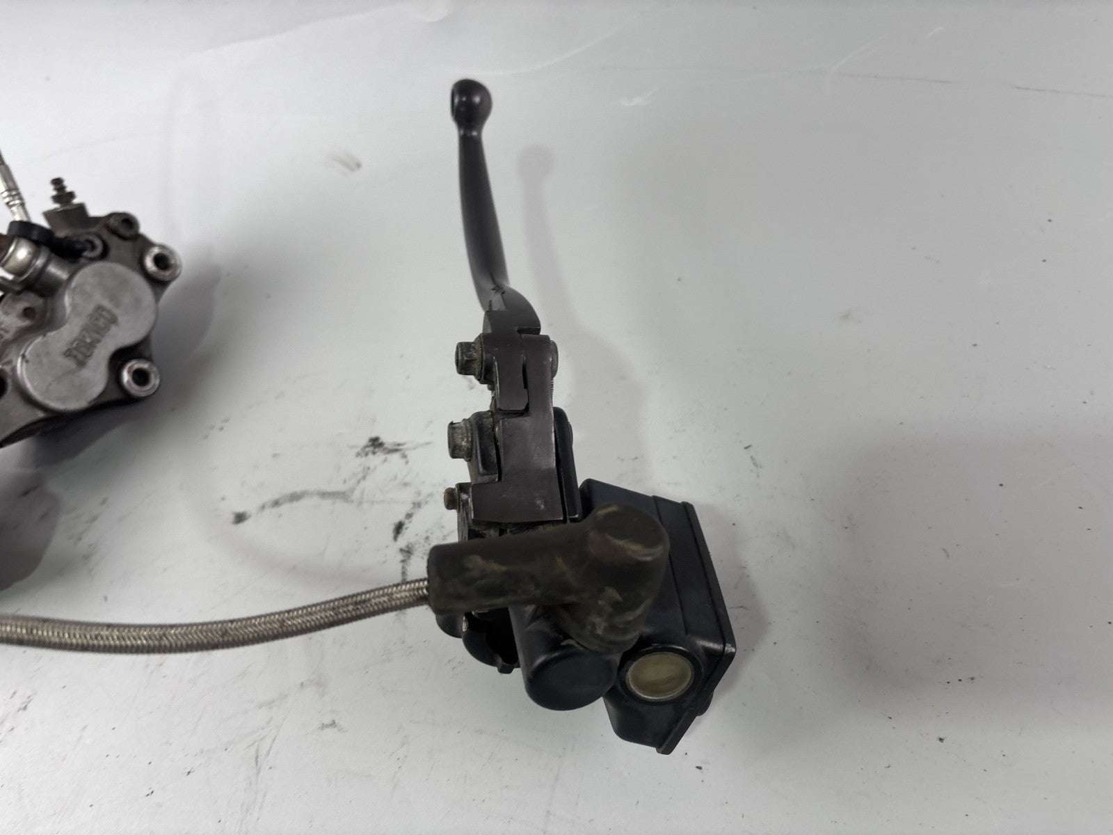 Kawasaki ZZR600E ZX600E Bremse Bremsanlage Brake Sattel Front vorne Pumpe