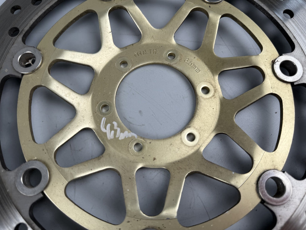 Honda VFR800 RC46 FI Bremsscheiben Bremsscheibe Brake vorne front 4,3mm
