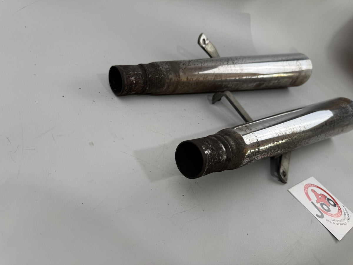 Honda CX500 Auspuff Exhaust Endtopf Schalldämpfer rechts links JAMA