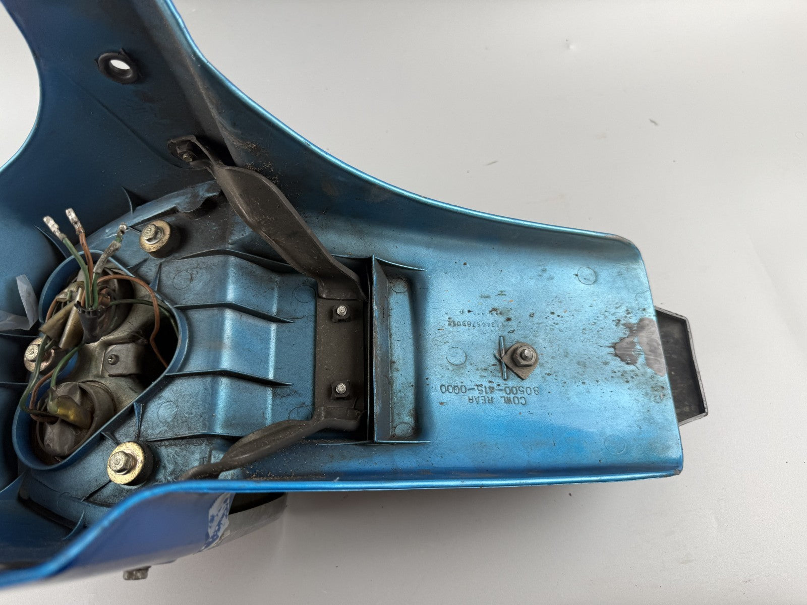 Honda CX500 Heckverkleidung Kotflügel Mitte Rücklicht Fender Kennzeichenhalter