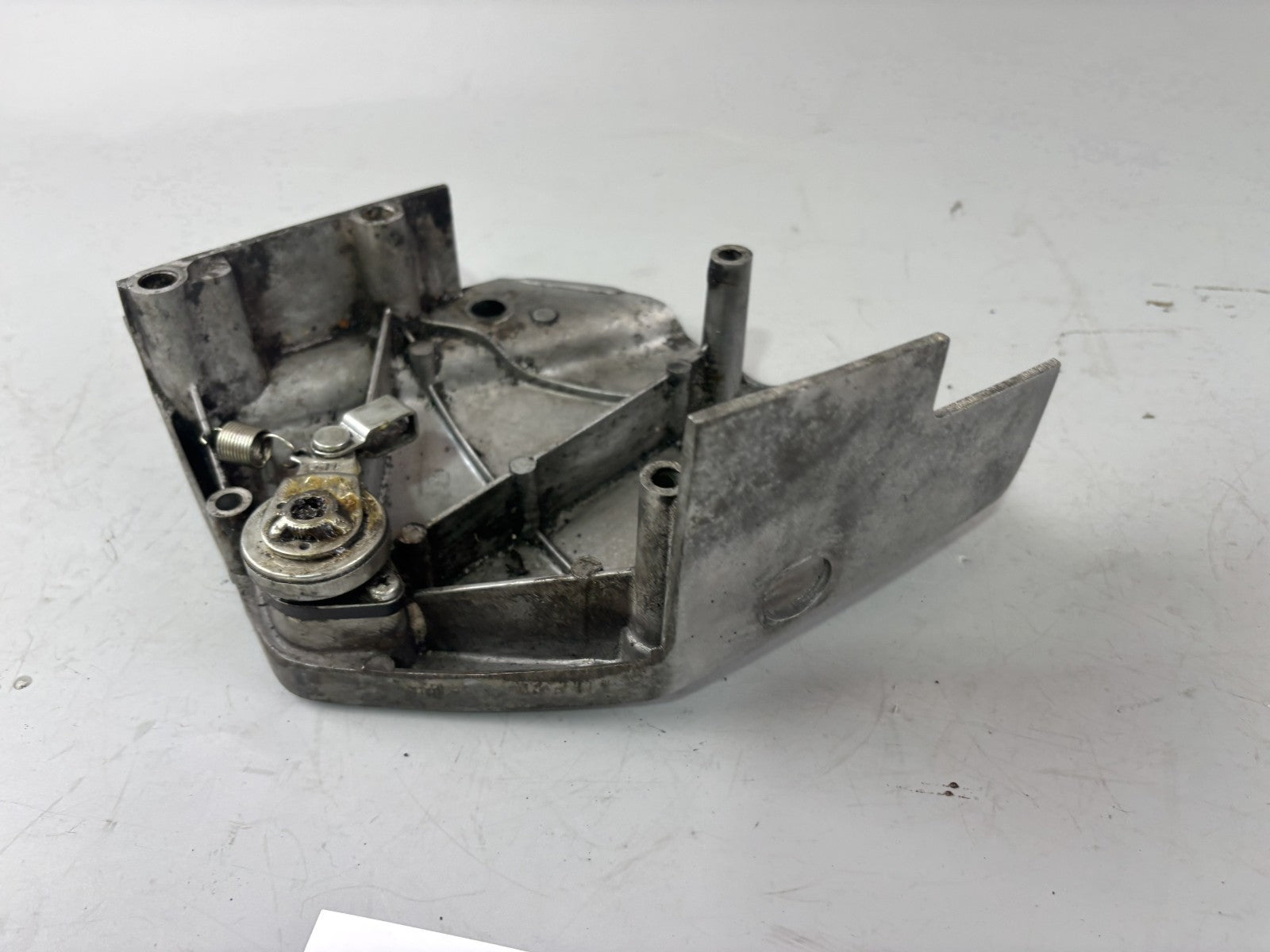Yamaha XS400 2A2 Ritzelabdeckung Motor Engine links left