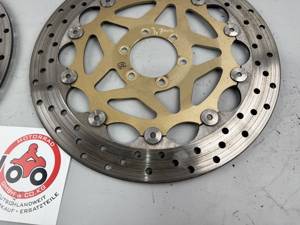 Yamaha XJR 1200 4PU Bremsscheibe Bremsscheiben Brakedisc vorne front 3,7mm