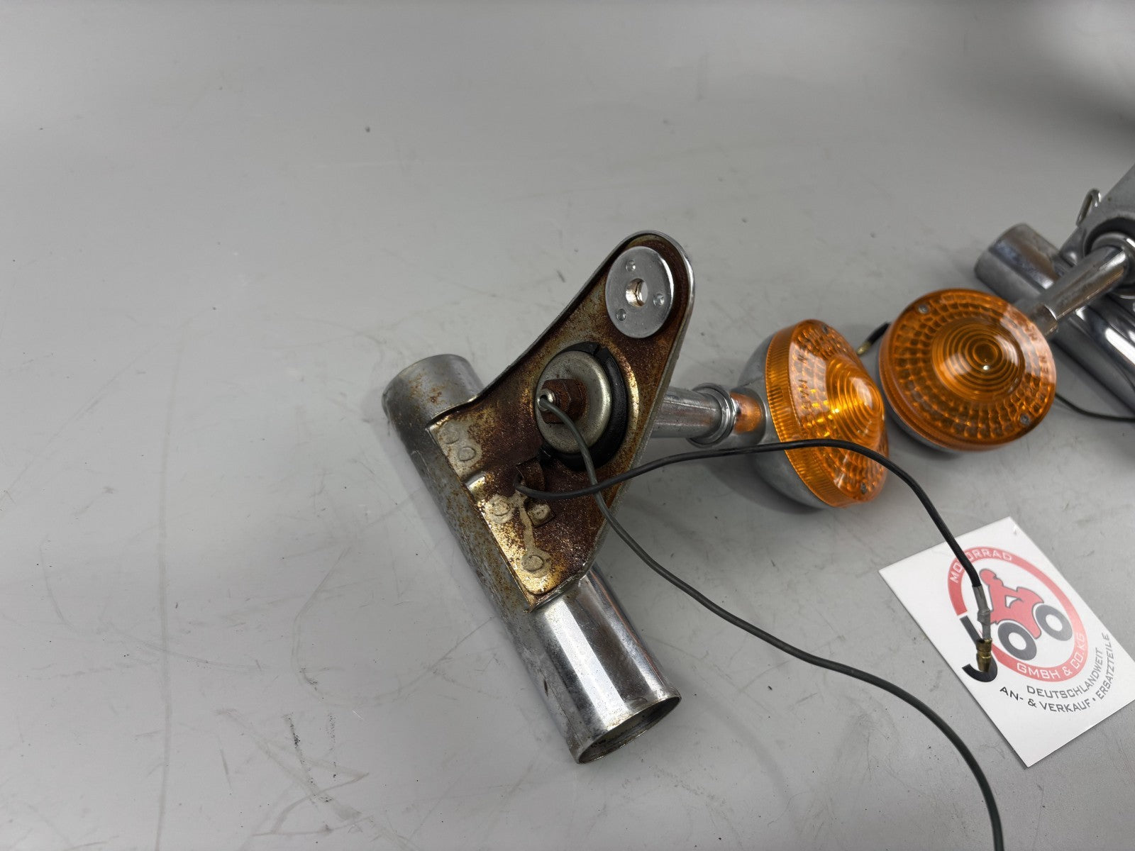 Yamaha XS400 2A2 Blinker Blinkerhalter Holder vorne front