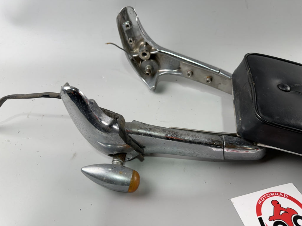 Yamaha XV1100 Virago 3LP Sissybar Rückenlehne Halterung Spoiler Leder Sitz