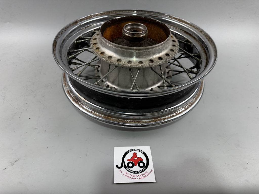 Yamaha XV535 3BR 2YL Virago Hinterradfelge Felge Rim Rad Speichen hinten back