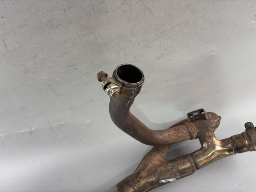 Suzuki SV650 N AV Krümmer Downpipe Manifold Auspuff Exhaust Auspuffanlage