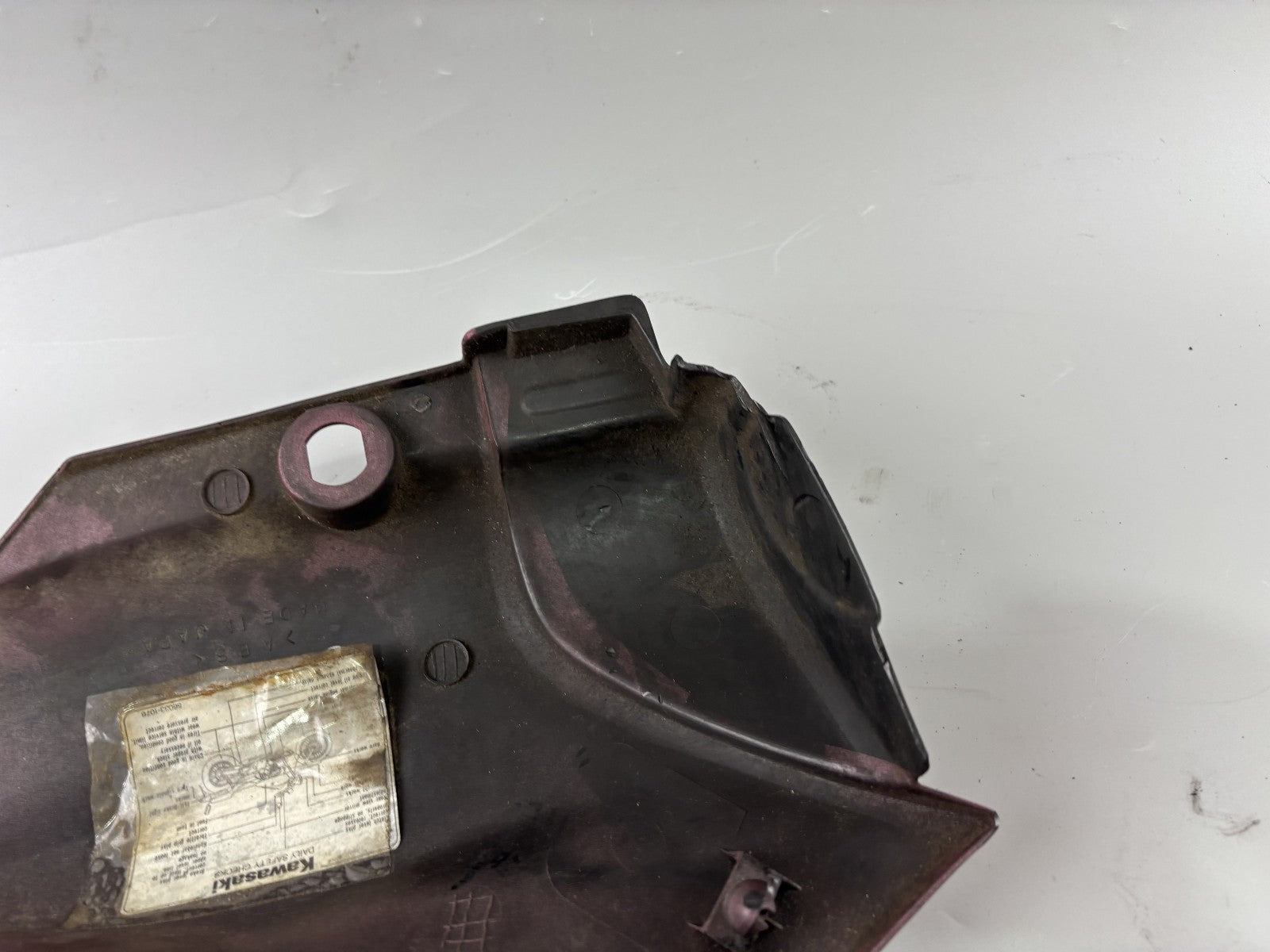 Kawasaki BN125A EL125 Eliminator Seitendeckel Seitenteil Sidecover rechts right