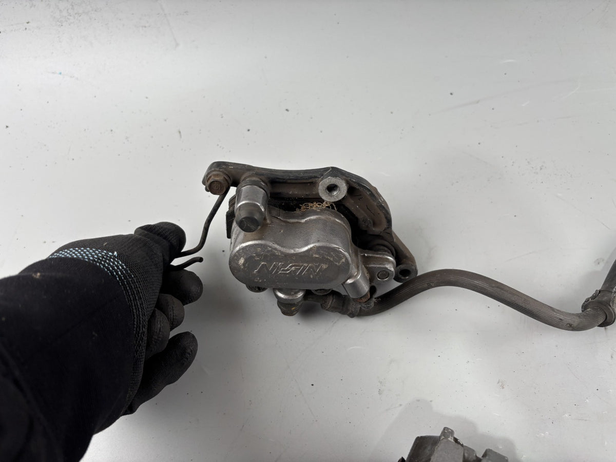 Honda CB450S PC17 Bremssattel Zangen Bremse Brake Sattel Leitung