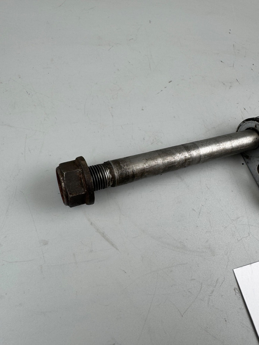 Honda CB 450 N PC14 Steckachse hinten Hinterradachse Kettenspanner Achse