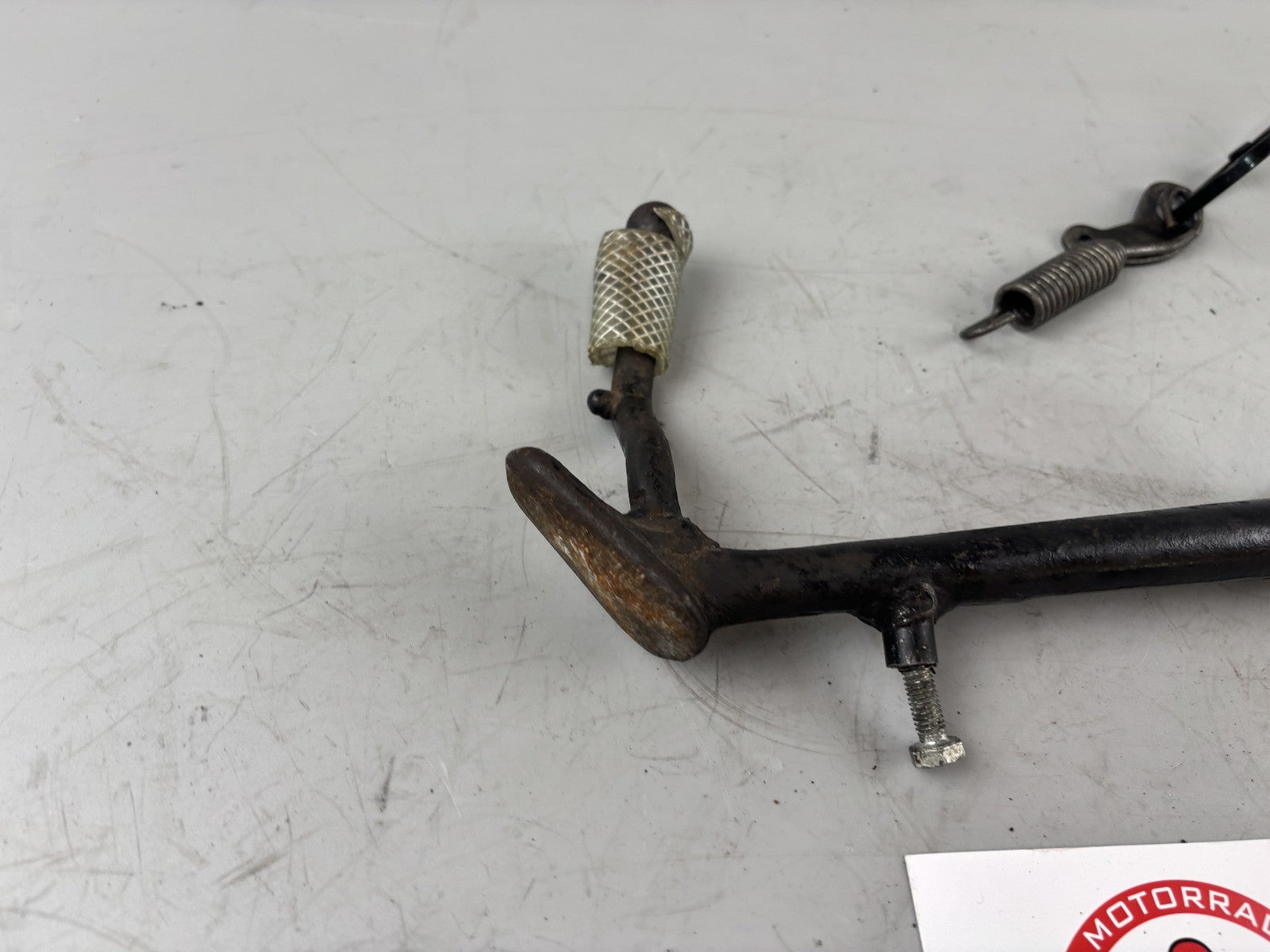 Yamaha XS400 2A2 Seitenständer Sidestand Holder Halter Feder Spring