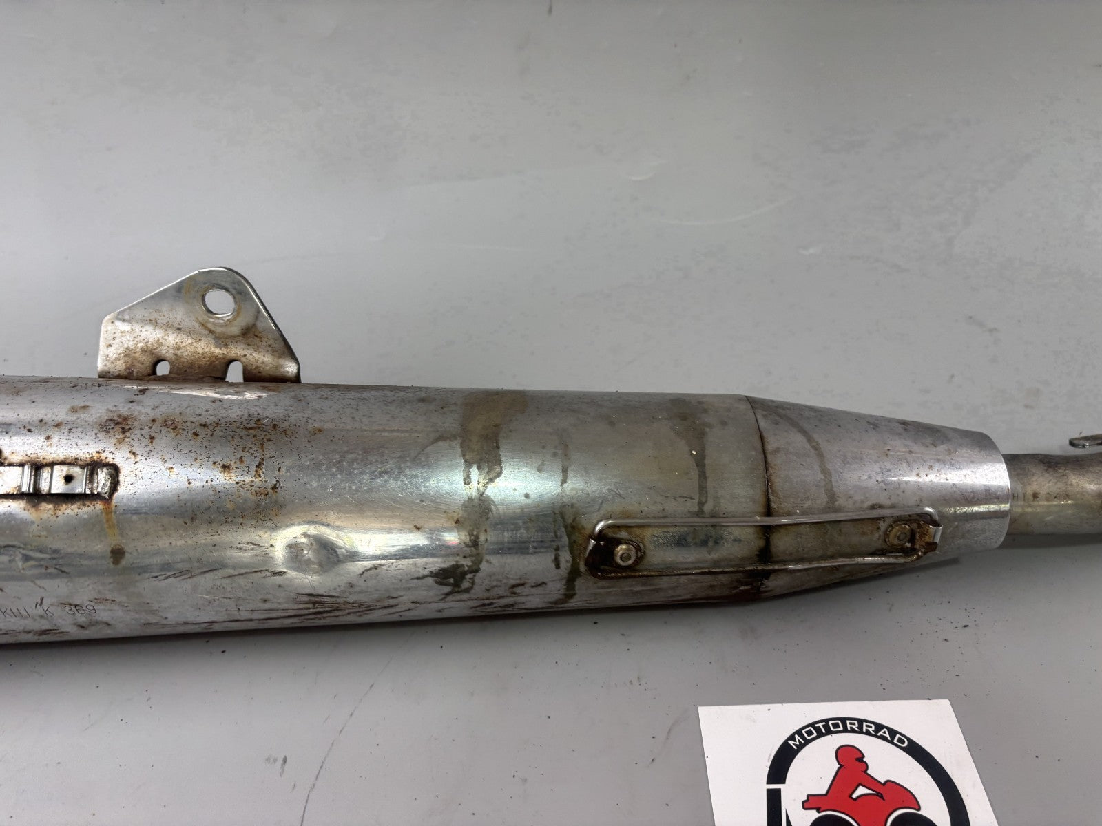 Kawasaki BN125A EL125 Eliminator Auspuffanlage Auspuff Exhaust Krümmer Downpipe