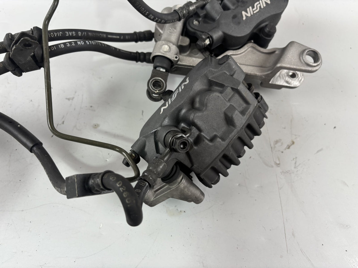 Honda VFR800 RC46/2 VTEC Bremse Bremsanlage Brake Sattel Pumpe front vorne