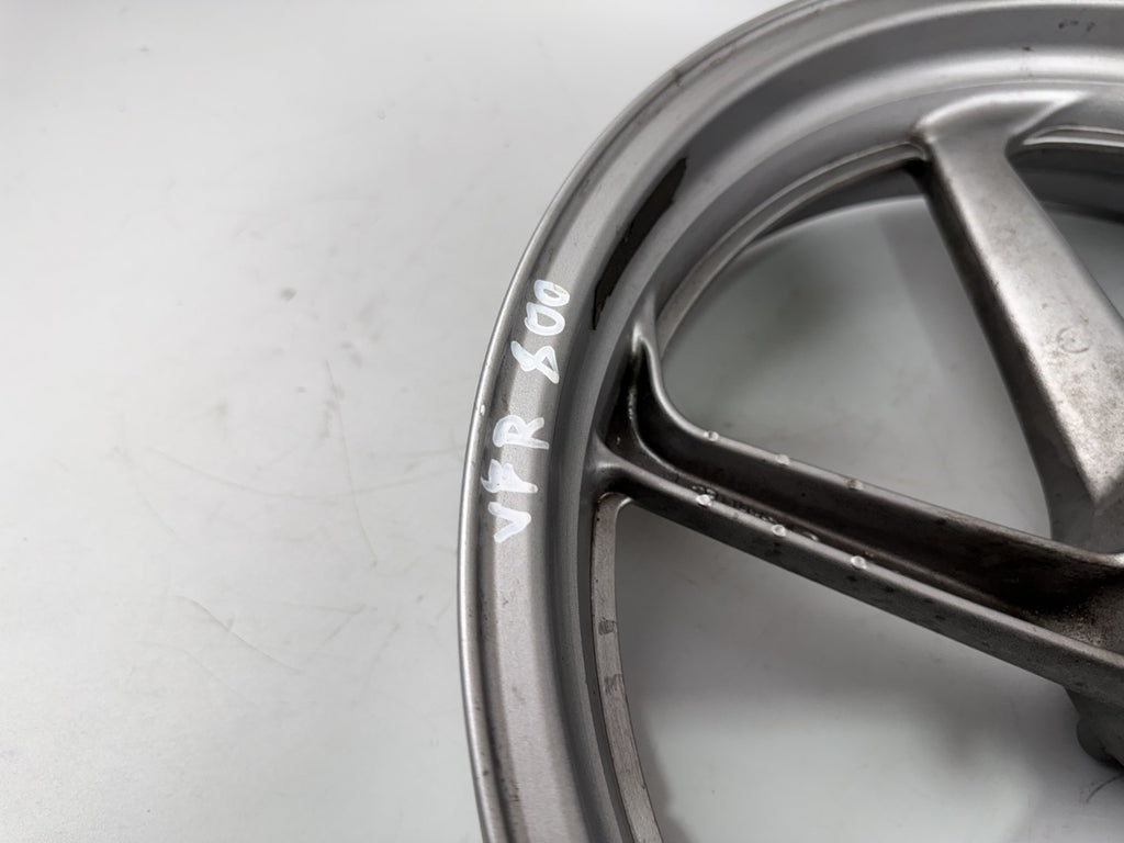 Honda VFR800 RC46 FI Vorderradfelge Felge Rim Rad Speichen front vorne