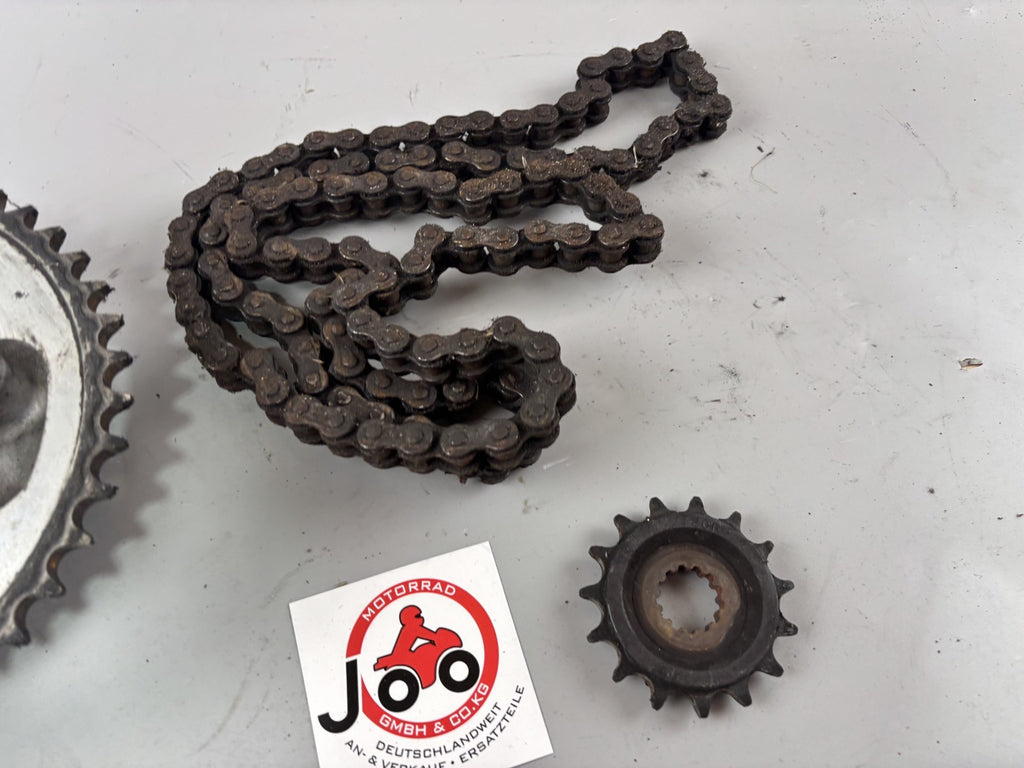 Suzuki SV650 N AV Kettenkit Kettensatz Chain Kettenradträger