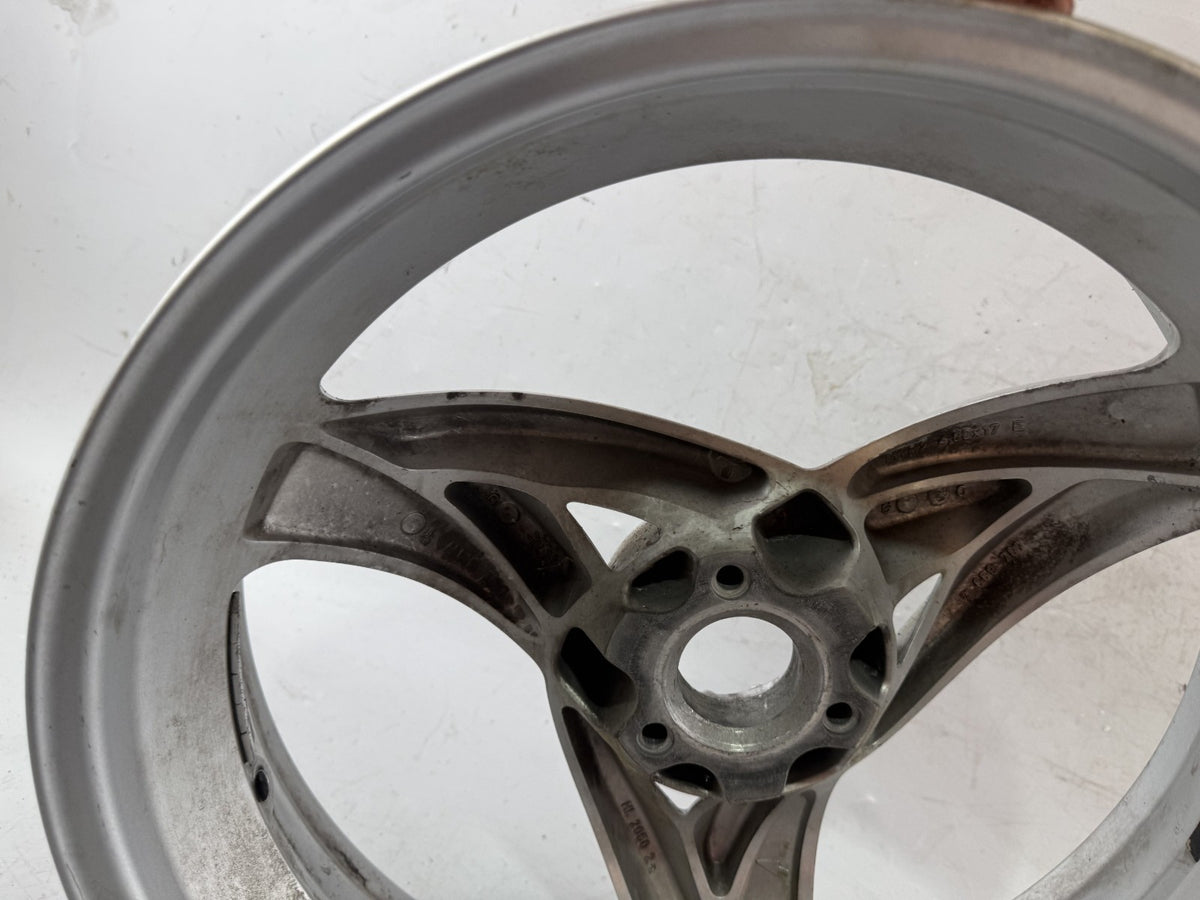 BMW F 650 CS Scarver Hinterradfelge Wheel Felge hinten back Rad RIM