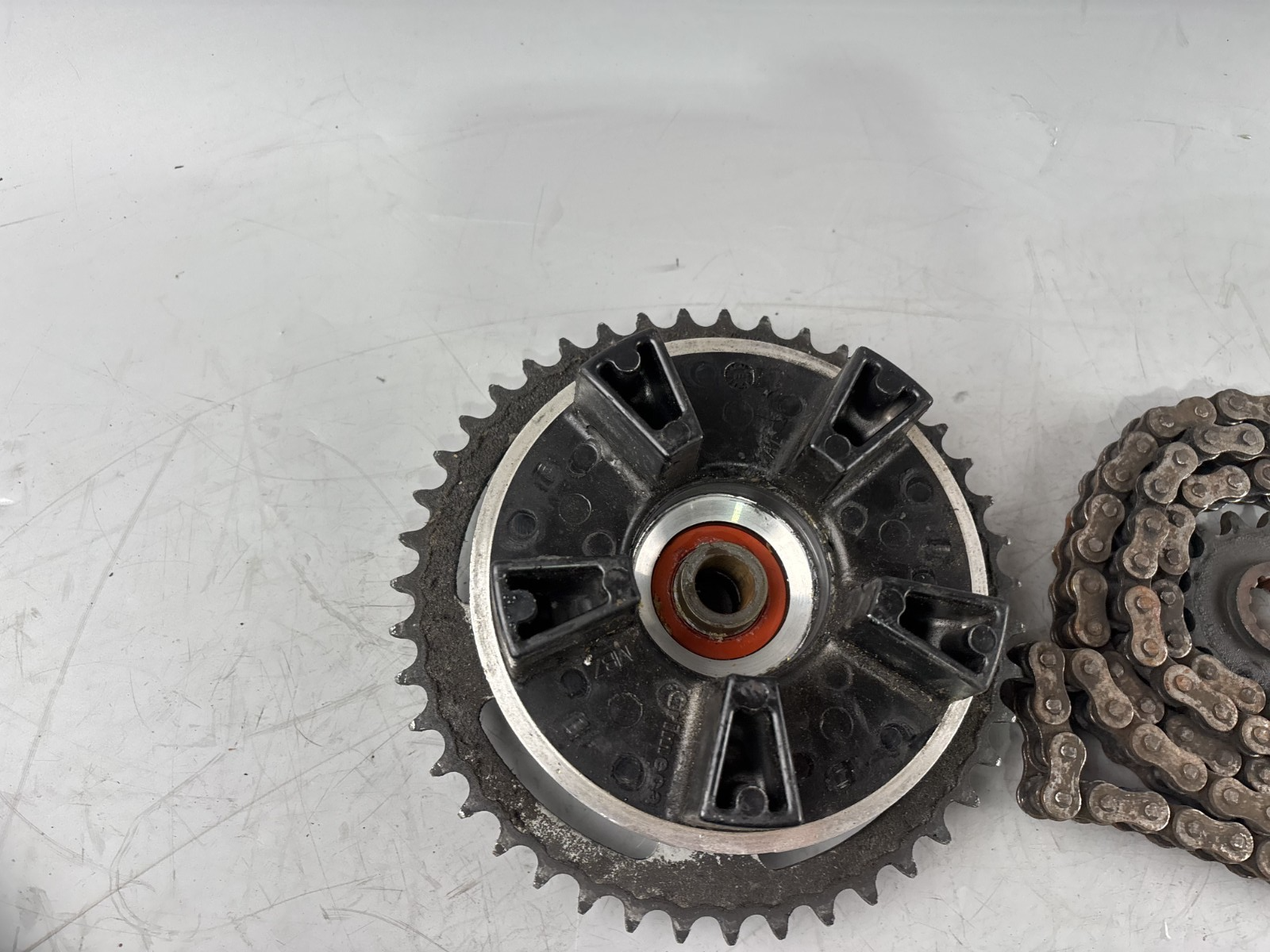 Honda CBF 600 S PC38 Kettensatz Kettenkit Ritzel Chain Ritzel Kettenradträger