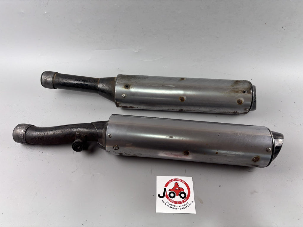Kawasaki ZZR600D ZX600D Auspuff Exhaust Schalldämpfer Endtopf rechts links