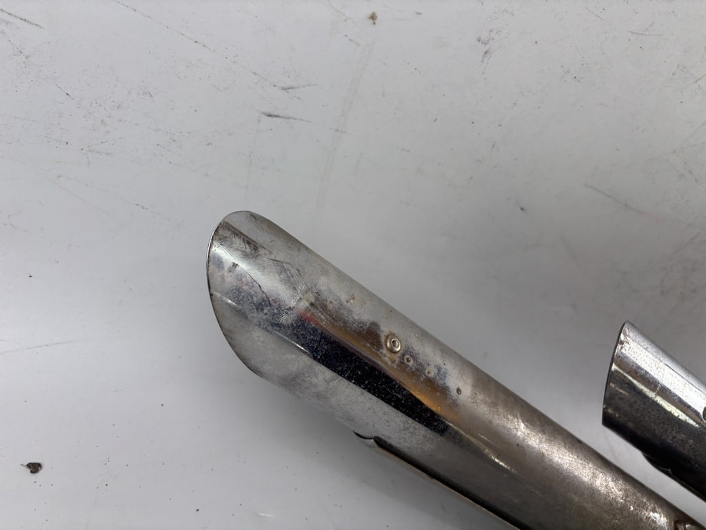 Yamaha XV700 Virago 56E Auspuffanlage Exhaust Endtopf Schalldämpfer