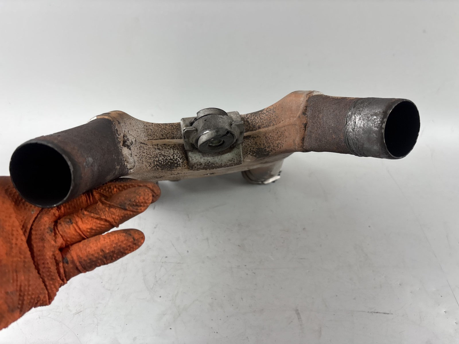 Yamaha XJR1200 4PU Sammler Exhaust Auspuff Downpipe