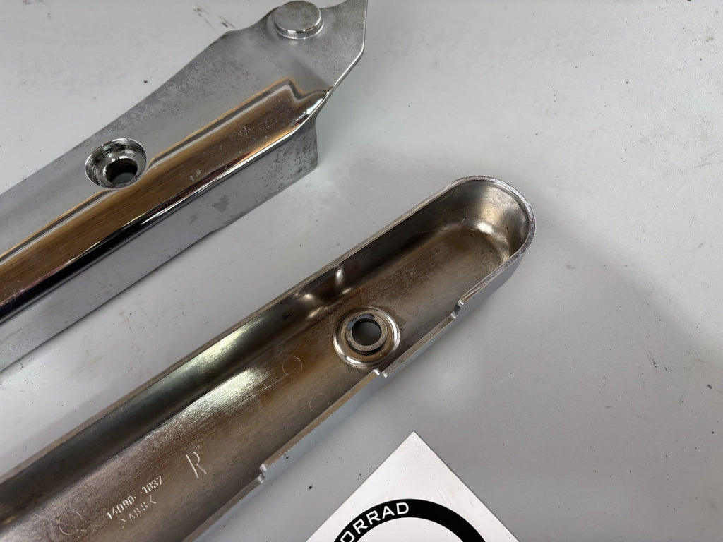 Kawasaki BN125A EL125 Eliminator Chromedeckel Abdeckung Cover Verkleidung hinten