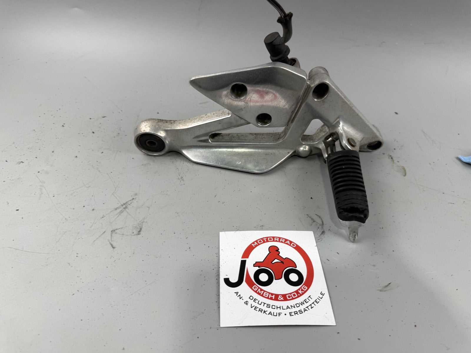 Yamaha XJ600 Diversion 4BR 4LX Fußrastenanlage Fußraste Hangers Foot links left