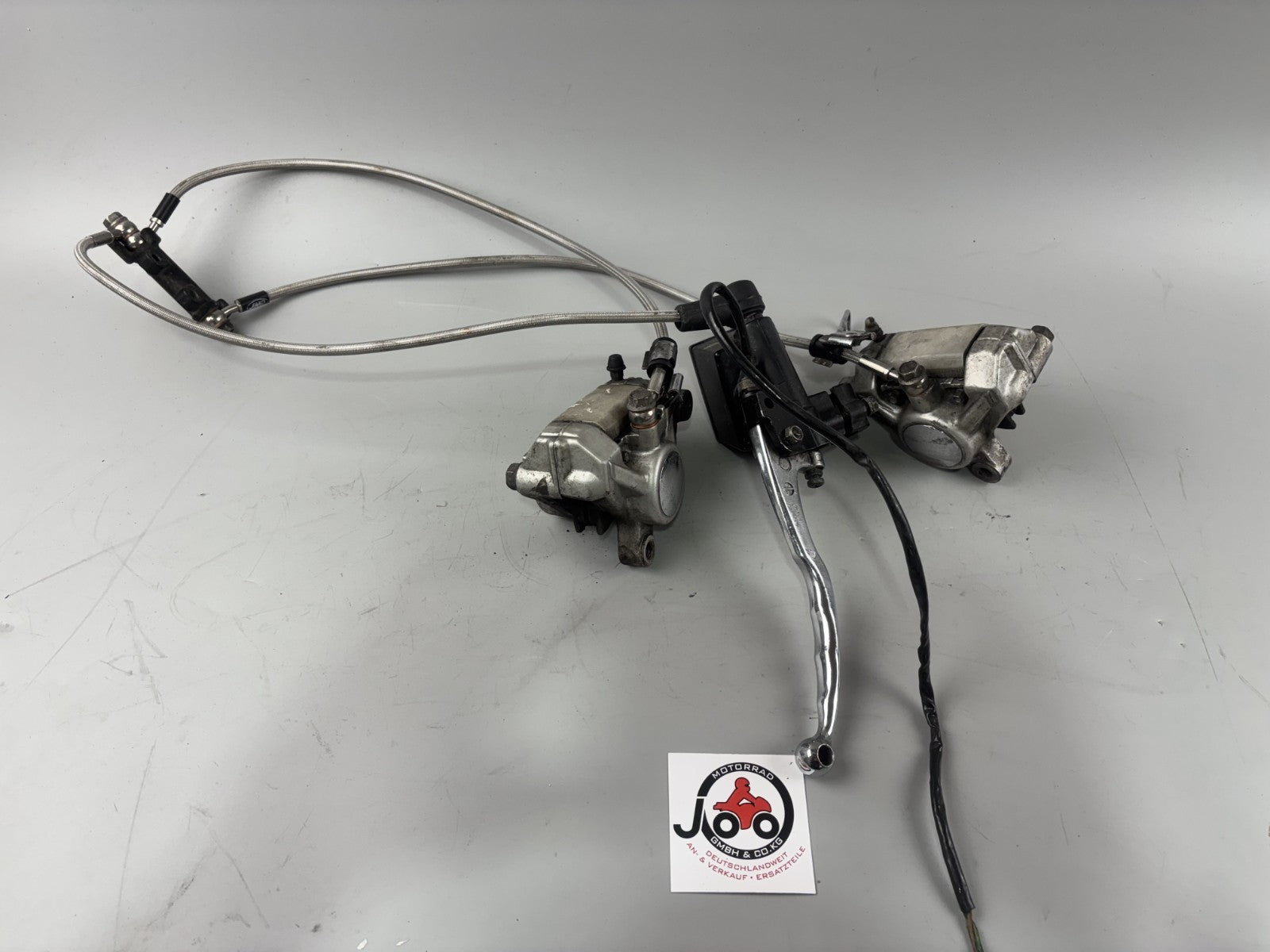 Yamaha XV1100 Virago 3LP Bremsanlage Brake Bremse Satttel Pumpe Flex front